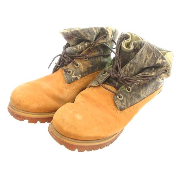 ティンバーランド Timberland ワークブーツ シューズ スニーカー 8W ベージュ キャメル...