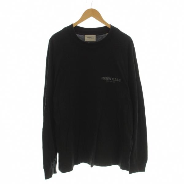 エフオージー エッセンシャルズ FOG ESSENTIALS Tシャツ L 黒 ブラック ロンT ロ...