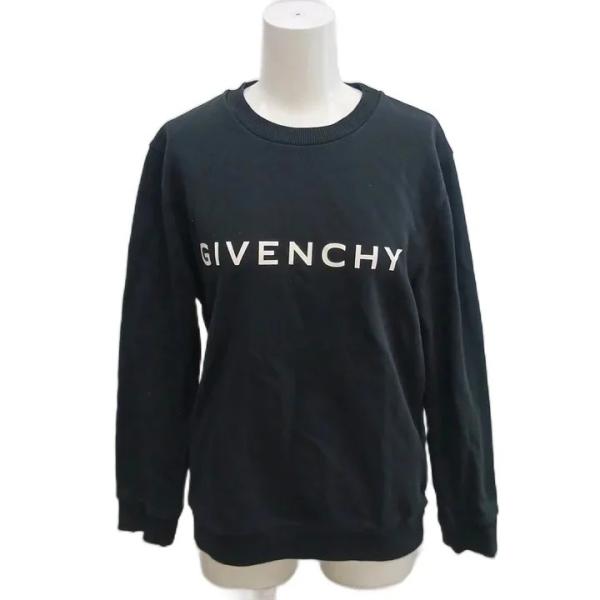 ジバンシィ GIVENCHY KIDS スウェットシャツ トレーナー 子ども服 12 黒 ブラック ...