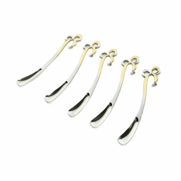 ミキモト MIKIMOTO Tスプーン 5本セット カトラリー 食器 ロゴ シルバー色 ■GY11 ...