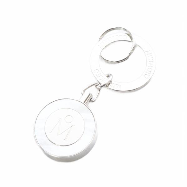 ミキモト MIKIMOTO キーリング ロゴ シルバー色 /SR ■GY18 レディース
