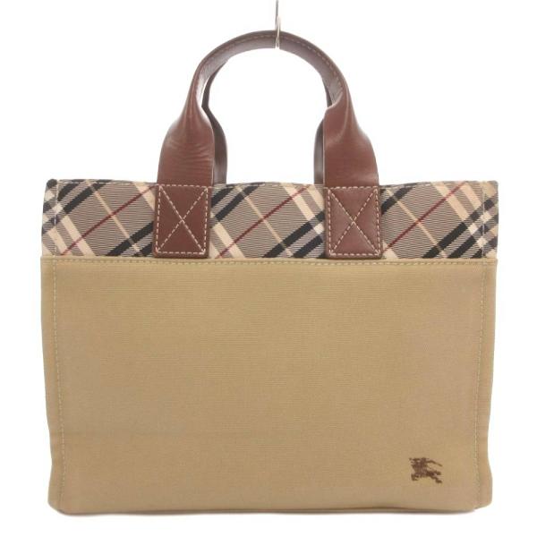 バーバリーブルーレーベル BURBERRY BLUE LABEL ハンドバッグ トート ノバチェック...