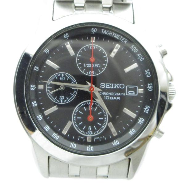 セイコー SEIKO 7T92-0LH0 腕時計 ウォッチ クォーツ クロノグラフ カレンダー付き ...