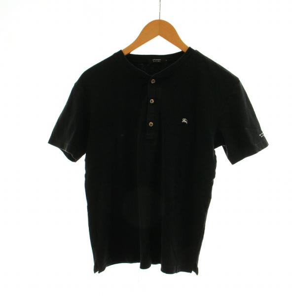 バーバリーブラックレーベル BURBERRY BLACK LABEL Tシャツ カットソー 半袖 ヘ...