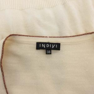 インディヴィ INDIVI ニット カーディガ...の詳細画像5