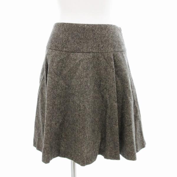 テチチ Te chichi スカート ひざ丈 フレア M グレー /JS レディース