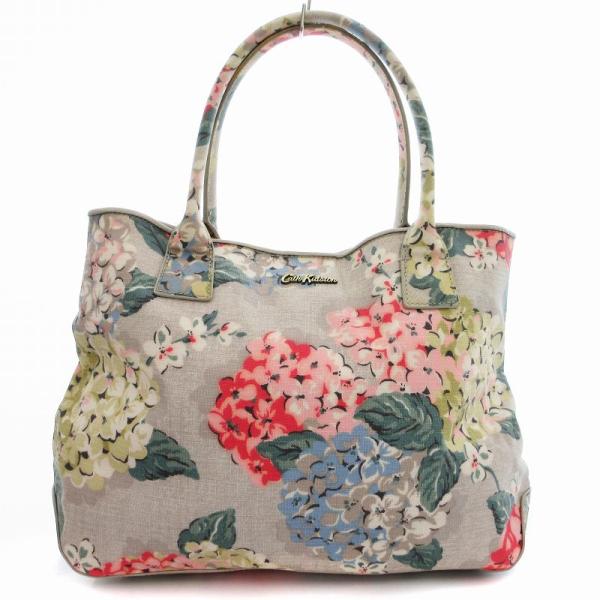 キャスキッドソン Cath Kidston トートバッグ 花柄  ロゴ マルチカラー /OU レディ...