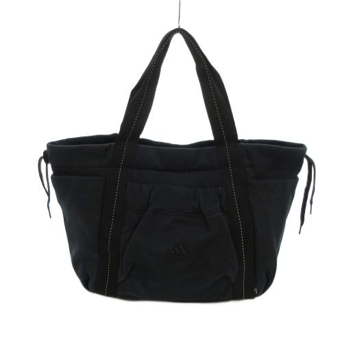 アディダス adidas トートバッグ スウェット 紺 ネイビー /UO レディース