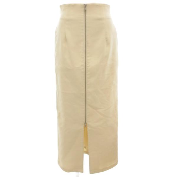 クラネ CLANE タイトスカート ロング マキシ スリット ベージュ /KR レディース