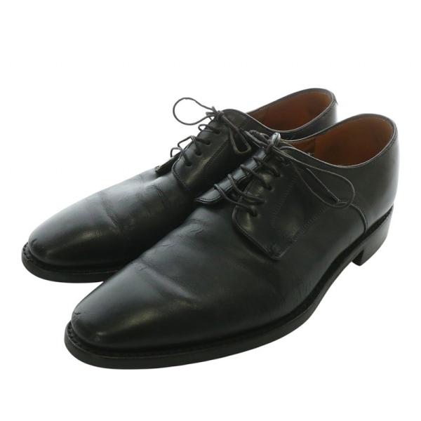 リーガル REGAL ビジネスシューズ 革靴 レザー ラウンドトゥ レースアップ 25cm 黒 ブラ...