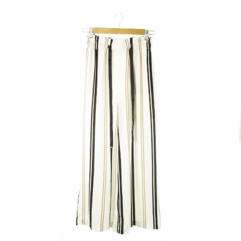 未使用品 アズールバイマウジー AZUL by moussy イージーワイドパンツ フレア ウエスト...