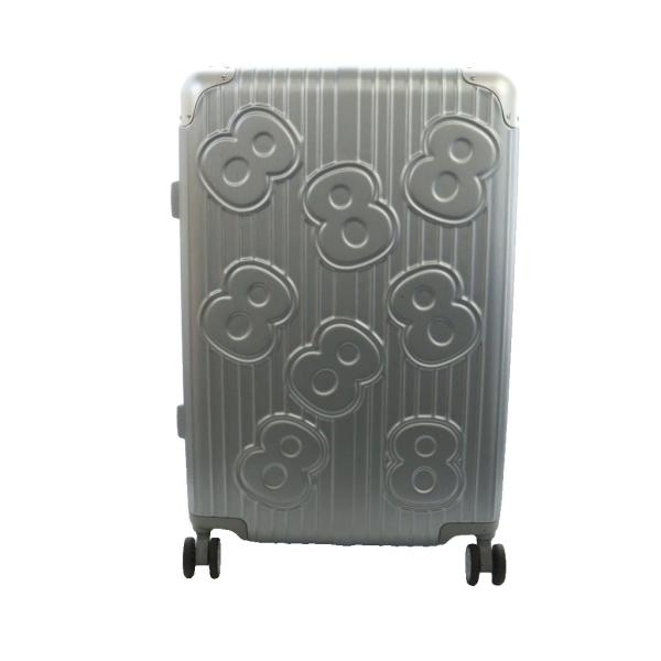 ムータ muta スーツケース キャリーケース バッグ 旅行カバン ロゴ ８ シルバー色 ■GY12...