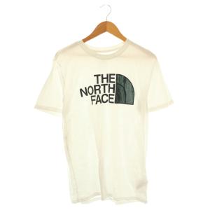 ザノースフェイス THE NORTH FACE Tシャツ カットソー 半袖 ロゴ コットン M 白 /NR メンズ