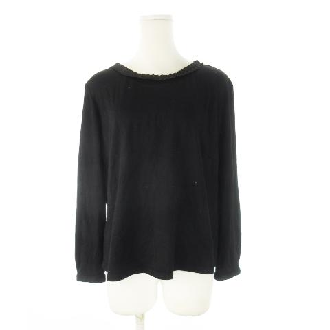 バーバリー ロンドン BURBERRY LONDON カットソー ラウンドネック 長袖 ウール スト...