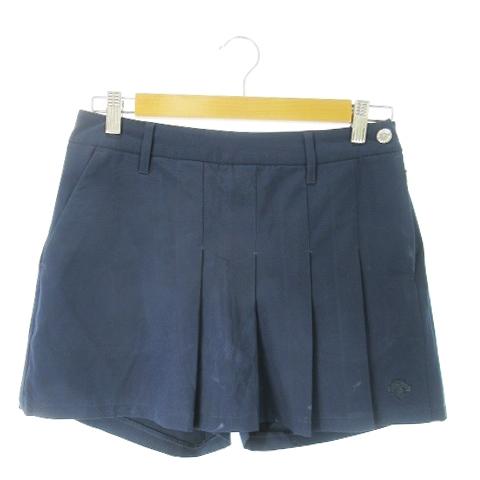 デサント DESCENTE GOLF ゴルフウェア キュロットスカート ミニ プリーツ インナーパン...