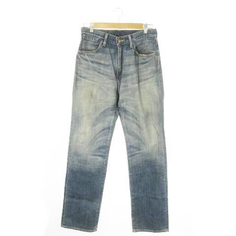 リーバイス Levi's 552 デニムパンツ ジーンズ ストレート ウォッシュ加工 W31 青 ブ...