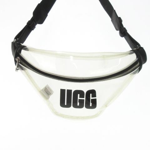 アグ UGG Clear Belt Bag ボディバッグ グラフィックロゴ クリア 1122674 ...
