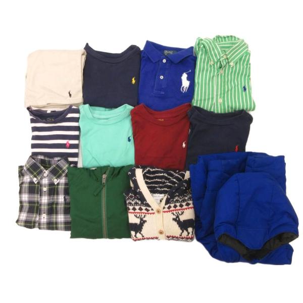 ラルフローレン RALPH LAUREN 12点セット まとめ シャツ カットソー ジャケット パン...