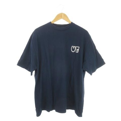 ユニフォームエクスペリメント uniform experiment Tシャツ 2 紺 ネイビー 半袖...