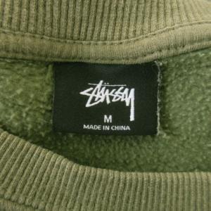 ステューシー STUSSY トレーナー M 緑...の詳細画像4
