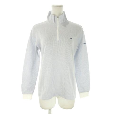 パーリーゲイツ PEARLY GATES ゴルフウェア ポロシャツ 1 青 ブルー ハーフジップ 長...