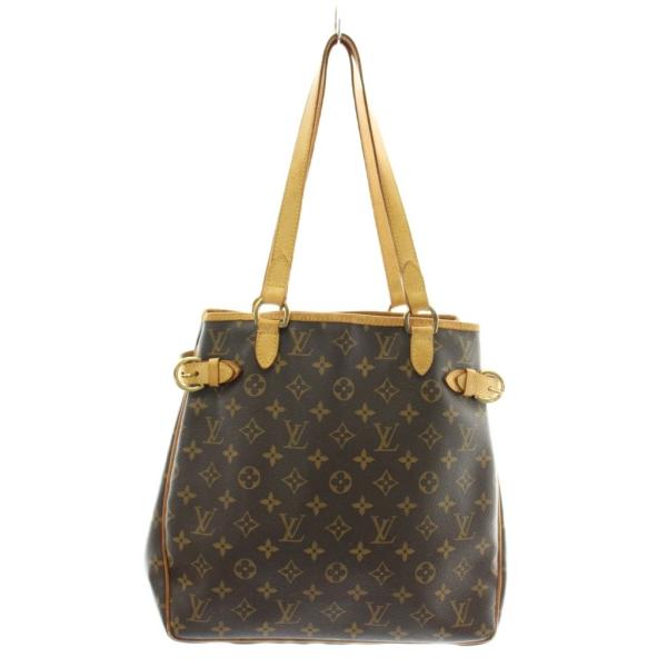 ルイヴィトン LOUIS VUITTON バティニョール ヴェルティカル モノグラム トートバッグ ...