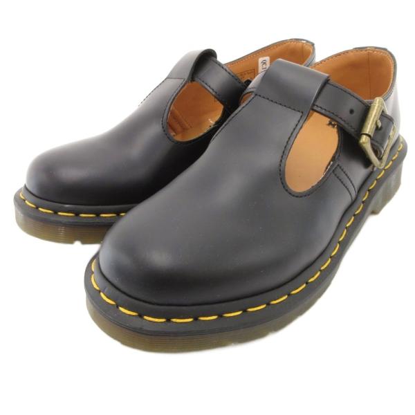 ドクターマーチン DR.MARTENS POLLEY ポリー Tバーシューズ ローファー サンダル ...