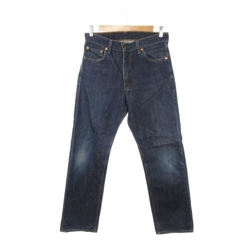 リーバイス Levi's 505 デニム ジーンズ W31 L34 青 ダークブルー 5ポケット ス...
