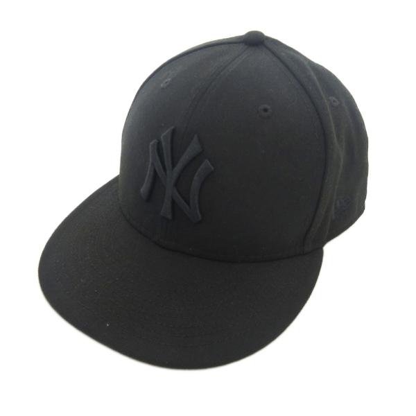 ニューエラ NEW ERA ヤンキース MLB キャップ 野球帽 57.7 黒 ブラック NYロゴ ...