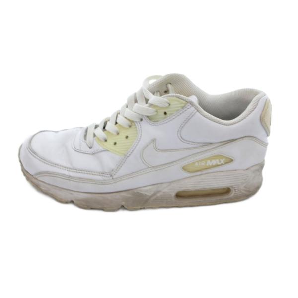ナイキ NIKE エアーマックス Air Max 90 スニーカー 26.5cm 白 ホワイト ロー...