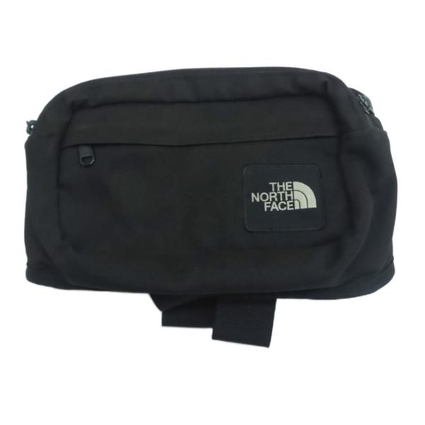 ザノースフェイス THE NORTH FACE ウエストバッグ ボディバッグ キャンバス 黒 ブラッ...
