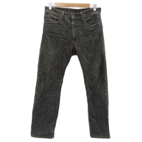 リーバイス Levi's 505 デニムパンツ ジーンズ ストレート W32 L34 黒 ブラック ...
