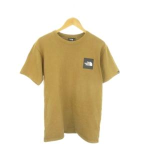 ザノースフェイス THE NORTH FACE Tシャツ アウトドア XL 茶 ブラウン 半袖 ラウンドネック ロゴ /MN9 ■GY50 メンズ