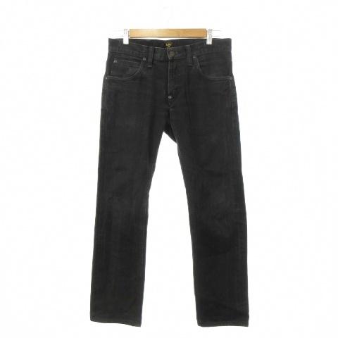 リー LEE 101 TIGHT NARROW デニム ジーンズ 30 黒 ブラック ダークグレー ...