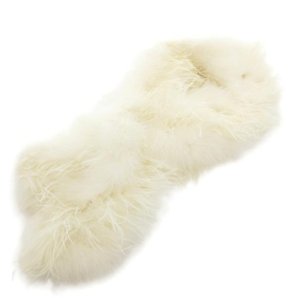 ノーブランド 美品 ショール 白 ホワイト 振袖 成人式 着物 /IB ■GY99 レディース