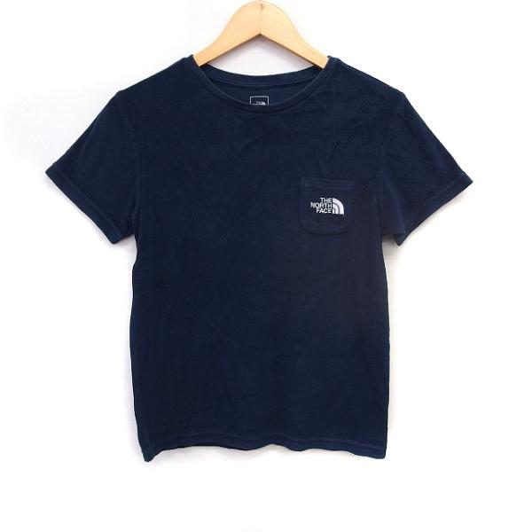 ザノースフェイス THE NORTH FACE 子供服 パイル Tシャツ 半袖 クルーネック ロゴ刺...