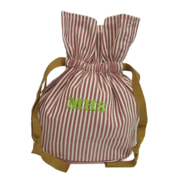 ミマハイセブン Mima Hi Seven 播州織 わたがし巾着 BAG in bag てんとてん別...
