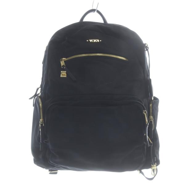 トゥミ TUMI リュックサック デイパック ロゴ 黒 ブラック /SR ■GY06 レディース