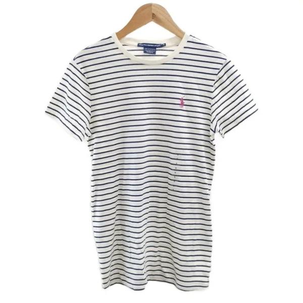 未使用品 ラルフローレンスポーツ RALPH LAUREN SPORT Tシャツ ボーダー柄 タグ付...