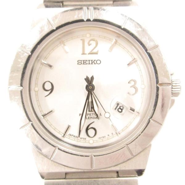 セイコー SEIKO ジャンク品 ルキア パーペチュアル カレンダー 腕時計 4F32-0130 ア...