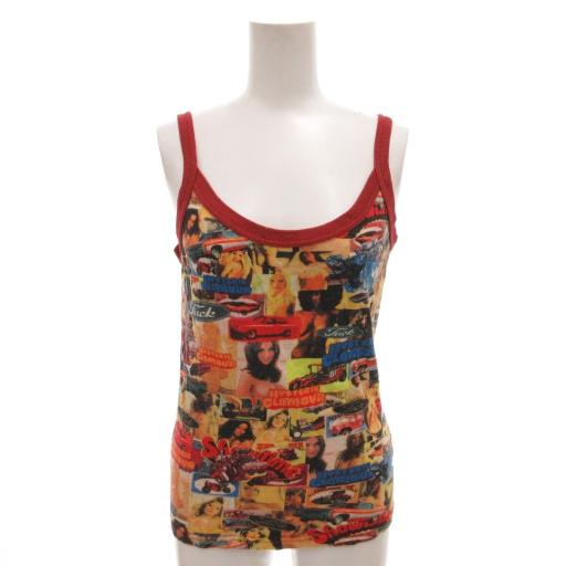 ヒステリックグラマー HYSTERIC GLAMOUR キャミソール タンクトップ F マルチカラー...