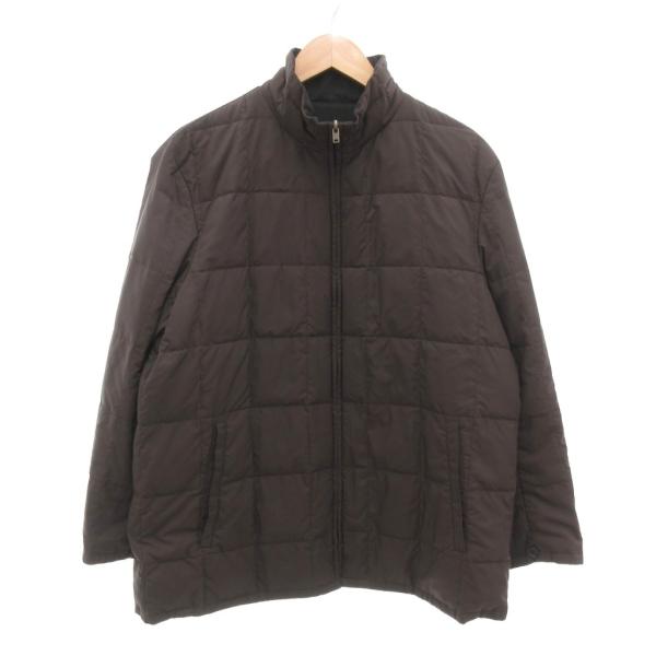 サンヨーコート SANYO COAT ダウンジャケット M ジップアップ リバーシブル 黒 ブラック...