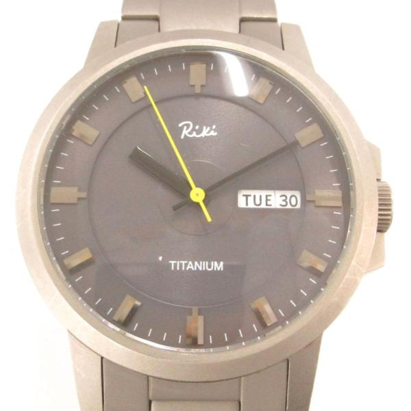 セイコー SEIKO RIKI ALBA 腕時計 VX43-K310 アナログウォッチ クォーツ 文...