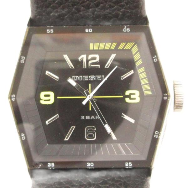 ディーゼル DIESEL 腕時計 DZ-1292 アナログウォッチ クォーツ 黒 ブラック /AE ...