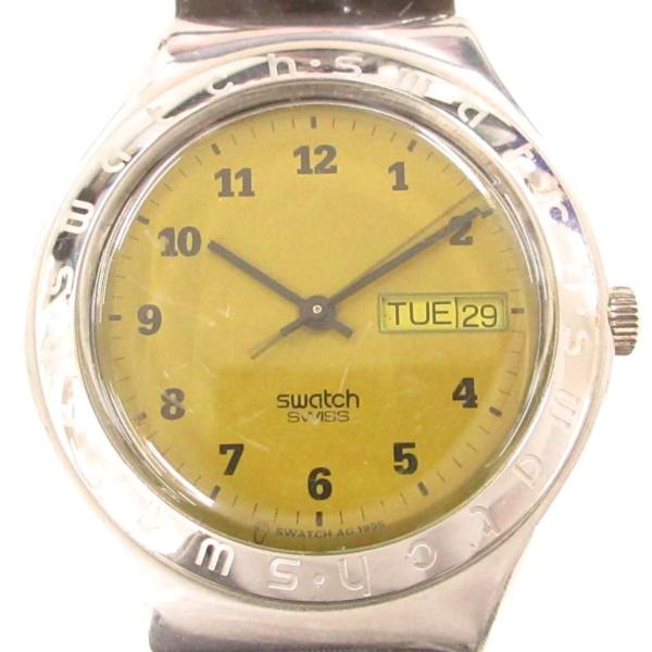 スウォッチ SWATCH IRONY BIG ROASTED CHESTNUT 腕時計 YGS705...