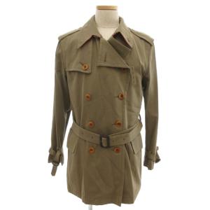 PS Paul Smith ピーエス ポールスミス トレンチコート L ブラック