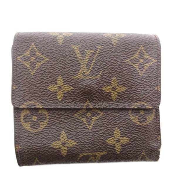 ルイヴィトン LOUIS VUITTON モノグラム ポルトモネビエ カルトクレディ 三つ折り財布 ...