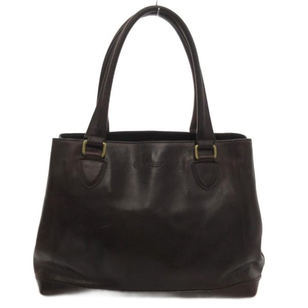 ガンゾ GANZO GUD ジーユーディー オープン トートバッグ レザー バーガンディ /UO メ...