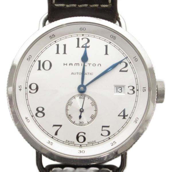 ハミルトン パイオニアカーキネイビー スモールセコンド 腕時計 ウォッチ クウォーツ 自動巻き 文字...