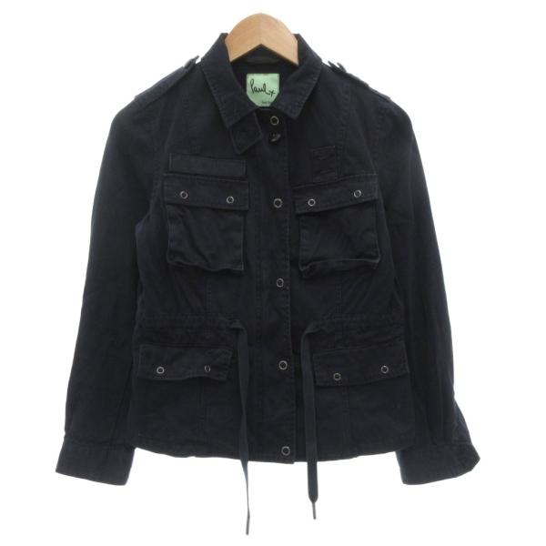 ポールスミス PAUL SMITH Paul+ フィールドジャケット 42 ミリタリー ウエストドロ...